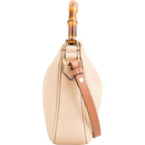 Gucci Beige Leather Bamboo Handle 1947 Small Handbag