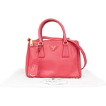 Prada Saffiano Leather Small Galleria Tote Handbag - vintageandkickz