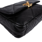 Chanel 19 Quilted Lambskin Medium Single Flap Crossbody Handbag
