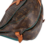 Louis Vuitton Canvas Monogram Perforated Saumur 30 Crossbody Bag