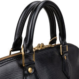Louis Vuitton Noir Epi Leather Alma PM Handbag