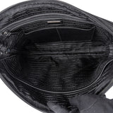 Prada Nylon Saffiano Leather Triangle Business Handbag