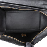 Céline Grained & Smooth Calfskin Tricolor Trapeze Handbag