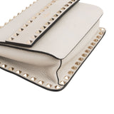 Valentino Garavani Grained Calfskin Rockstud Flap Crossbody Bag