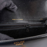 Celine Boxcalf Leather Horse Carriage Triomphe Crossbody Bag
