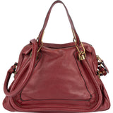 Chloé Grained Leather Paraty Handbag
