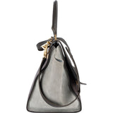 Céline Leather and Suede Trapeze Handbag