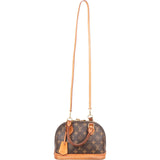 Louis Vuitton Monogram Canvas Alma BB Handbag