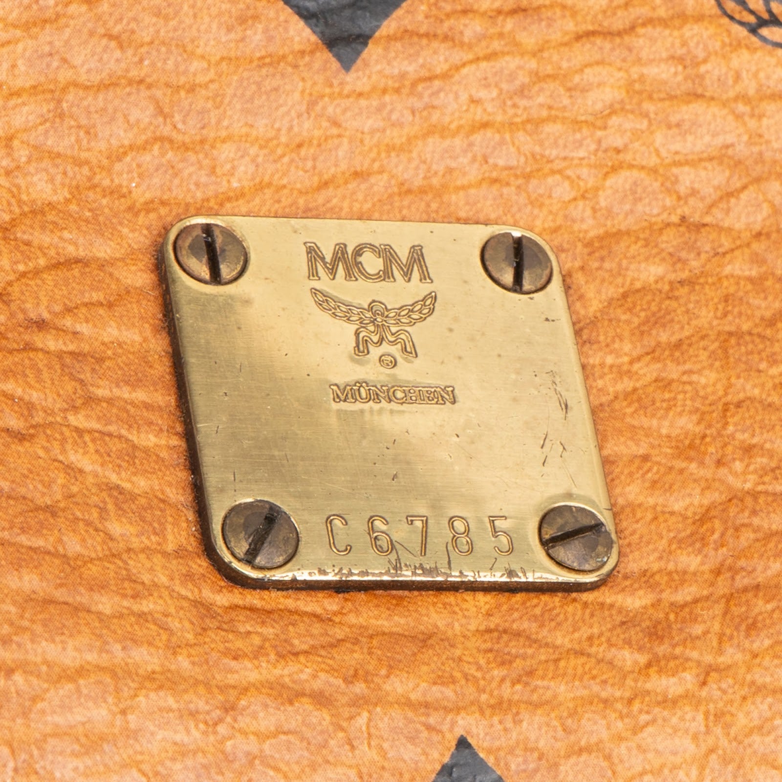 MCM Monogram Visetos Kelly Style Mini Handbag - vintageandkickz