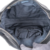 Balenciaga Noir Arena Leather City Handbag