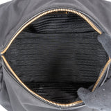 Prada Black Tessuto Bauletto Handbag