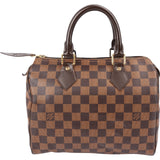 Louis Vuitton Monogram Damier Ebene Speedy 25 Handbag