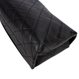 Chanel Quilted Lambskin Chain Spellout Letters Single Flap Crossbody Bag