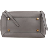 Céline Grey Leather Grained Calfskin Belt Bag Handbag