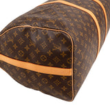 Louis Vuitton Monogram Canvas Keepall 55 Bandoulière Travel Bag