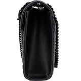 Saint Laurent Grain de Poudre Leather Medium Envelope Crossbody Bag