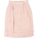 Chanel Pink Pailetten Tweed Skirt (FR 44 / DE 42)