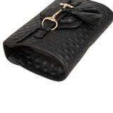 Gucci Microguccissima Leather Emily Chain Horsebit Tassel Small Crossbody Bag