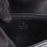 Gucci Matelassé Leather GG Black Marmont Mini Shoulder Crossbody Bag