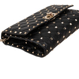 Valentino Garavani Quilted Leather Rockstud Spike Chain Crossbody Bag