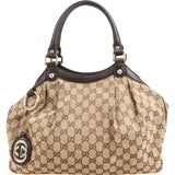 Gucci Monogram GG Canvas Sukey Handbag