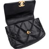 Chanel 19 Quilted Lambskin Single Flap Crossbody Bag