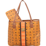 MCM Monogram Visetos Liz Reversible Shopper Shoulder Bag
