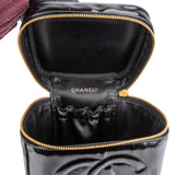 Chanel Patent Leather Vanity CC Handbag