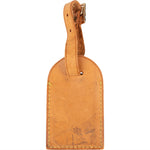 [🔄️B10 / F15] Louis Vuitton Vachetta Leather Luggage Tag - vintageandkickz