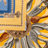 Hermès Cuillers d'Afrique Silk 90 Scarf Tuch