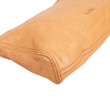 Miu Miu Light Brown Calfskin Turnlock Flap Crossbody Bag
