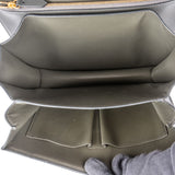 Celine Grey Calfskin Medium Classic Box Crossbody Bag