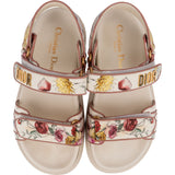 Dior Multicolor Leather Dioract Sandal Sandals (35)