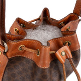 Celine Monogram Macadam Canvas Bucket Shoulder Bag