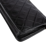 Chanel Quilted Lambskin 24K Gold Single Flap Shoulder Bag