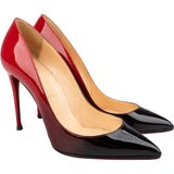 Christian Louboutin Patent Ombre Multicolor Leather Dégradé So Kate 120 Pumps (38,5)