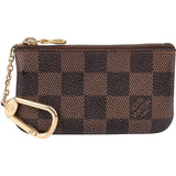 Louis Vuitton Monogram Damier Ebene Cles Key Pouch Wallet