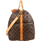 Louis Vuitton Monogram Canvas Keepall 60 Bandoulière Travel Bag