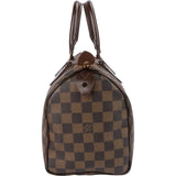 Louis Vuitton Monogram Damier Ebene Canvas Speedy 25 Handbag