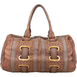 Bottega Veneta Intrecciato Leather Accordeon Handbag