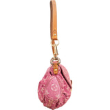 Louis Vuitton Pink Monogram Denim Pleaty Handbag
