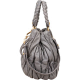 Miu Miu Quilted Nappa Leather City Handbag