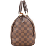 Louis Vuitton Monogram Damier Ebene Speedy 25 Handbag