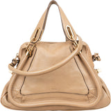 Chloé Grained Leather Paraty Handbag