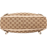 Gucci Monogram GG Canvas Abbey Tote Shoulder Bag