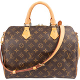 Louis Vuitton Monogram Canvas Speedy 30 Bandoulière Handbag
