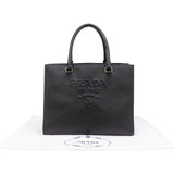 Prada Saffiano Leather Small Tote Handbag