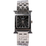 Hermès Silver Tone Heure H HH1.210 Women Watch