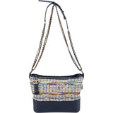 Chanel Tweed & Lambkin Gabrielle Crossbody Bag