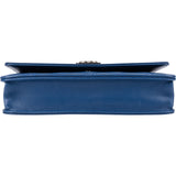 Chanel Quilted Lambskin Palladium Boy Wallet On Chain Crossbody Bag